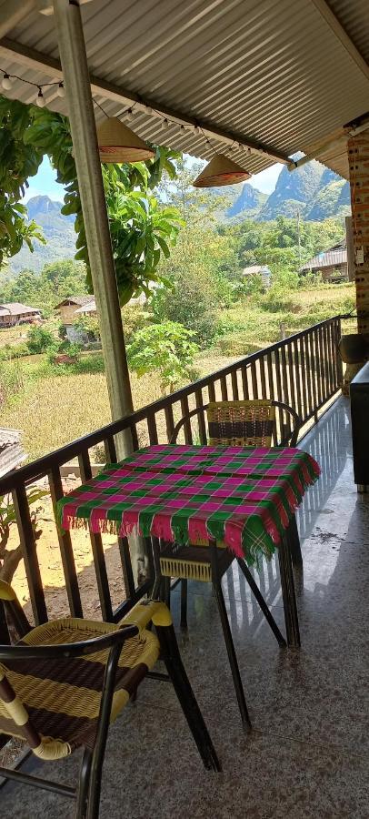 Du Gia Van Chung Homestay Lang Cac Exterior foto