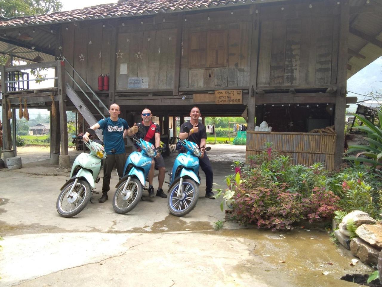 Du Gia Van Chung Homestay Lang Cac Exterior foto